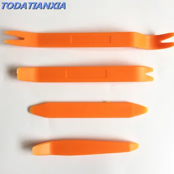 

4 pcs Tool Car Radio Door Clip Panel Trim Audio for nissan note chery tiggo bmw e46 subaru forester kia rio k2 Accessories