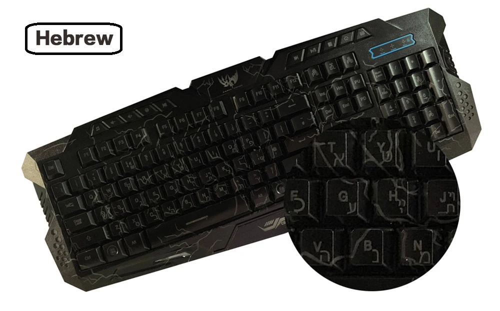 usb alimentado completo n-chave teclado de jogo