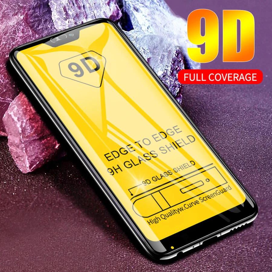 

9D Full Glue Tempered Glass Full Cover Screen Protector for Xiaomi Mi 8 9 SE 9T Lite Redmi Note 5 6 7 Pro A2 PocoPhone F1 K20