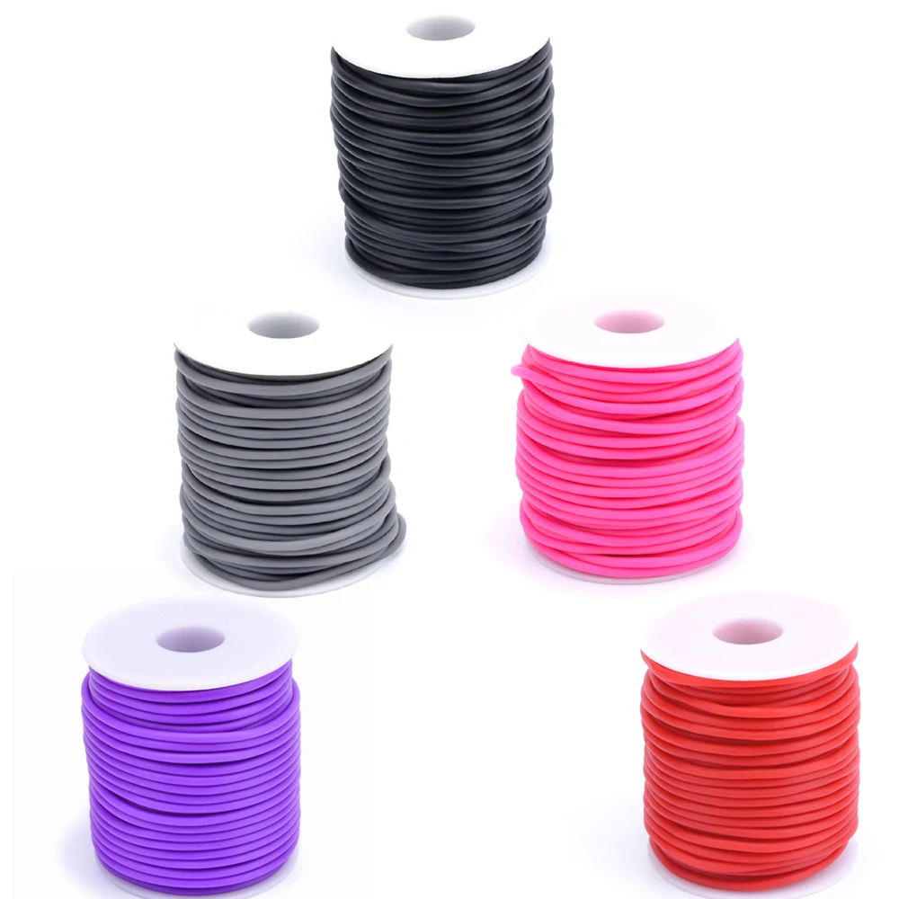 Buy 3mm, Hole 1.5mm Hollow Pipe PVC Tubular Rubber
