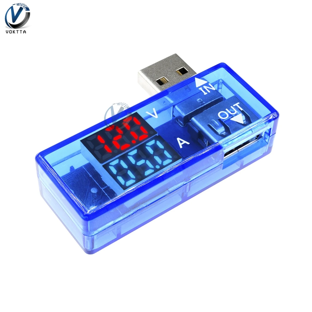 USB измеритель напряжения зарядное устройство рабочее время мощность