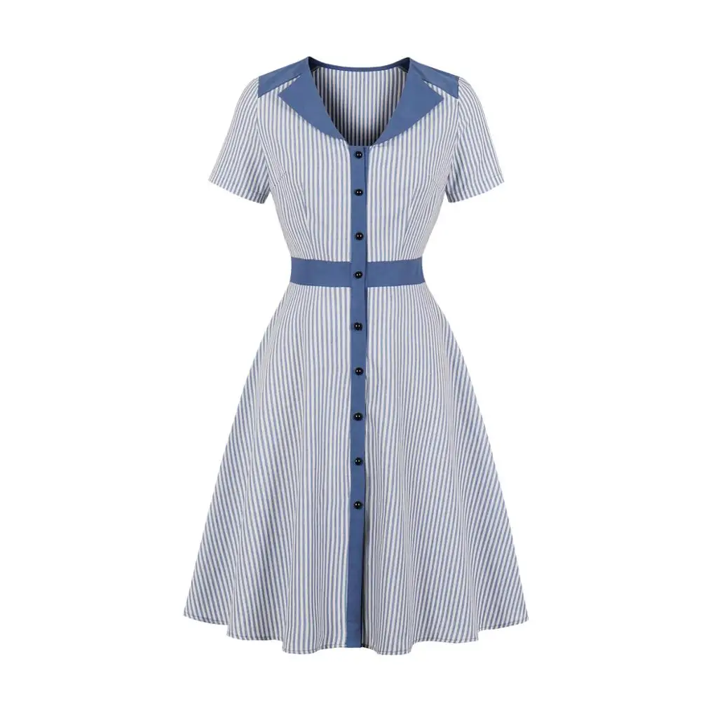 button up dress vintage