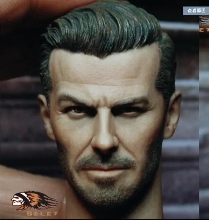 Custom made david beckham 1//6 figure HEAD ONLY instock