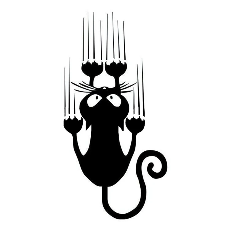 

auto products Car Sticker Cat Claw Scratch Reflective Cat Car Sticker Scratch Car Motorcycle Sticker New