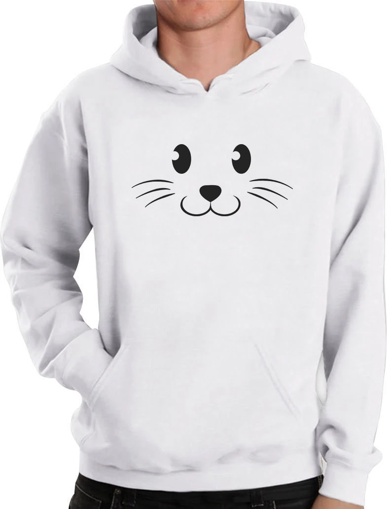 Cute Face Halloween Easy Costume Hoodie Gift hoodied sweatshirt Funny