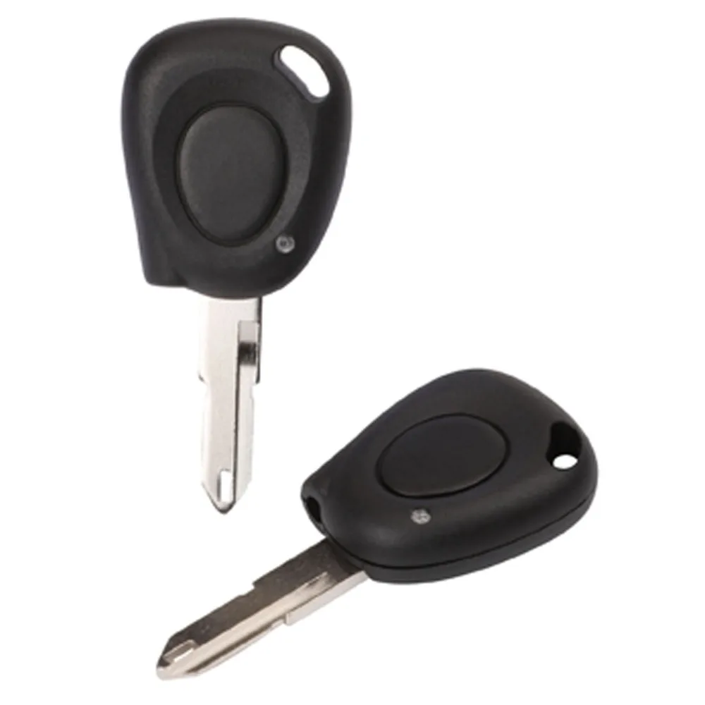 

Jingyuqin 1 Button Replacement Shell For Renault Twingo Megane Scenic Laguna Remote Key Fob Case With Uncut Blade NE73