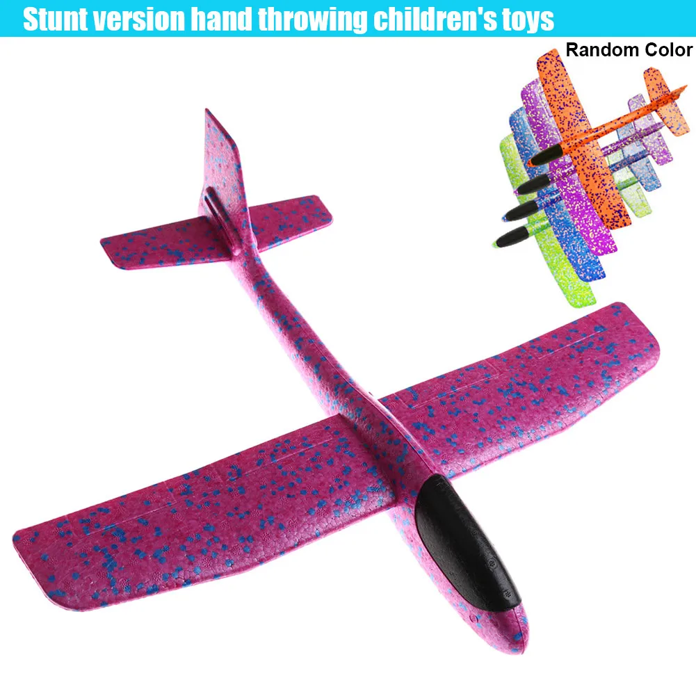 Jouets de mousse d'epp d'avion de lancer à la main jouets de modèle de Puzzle d'avion de planeur de lancement Durable en plein air pour des enfants