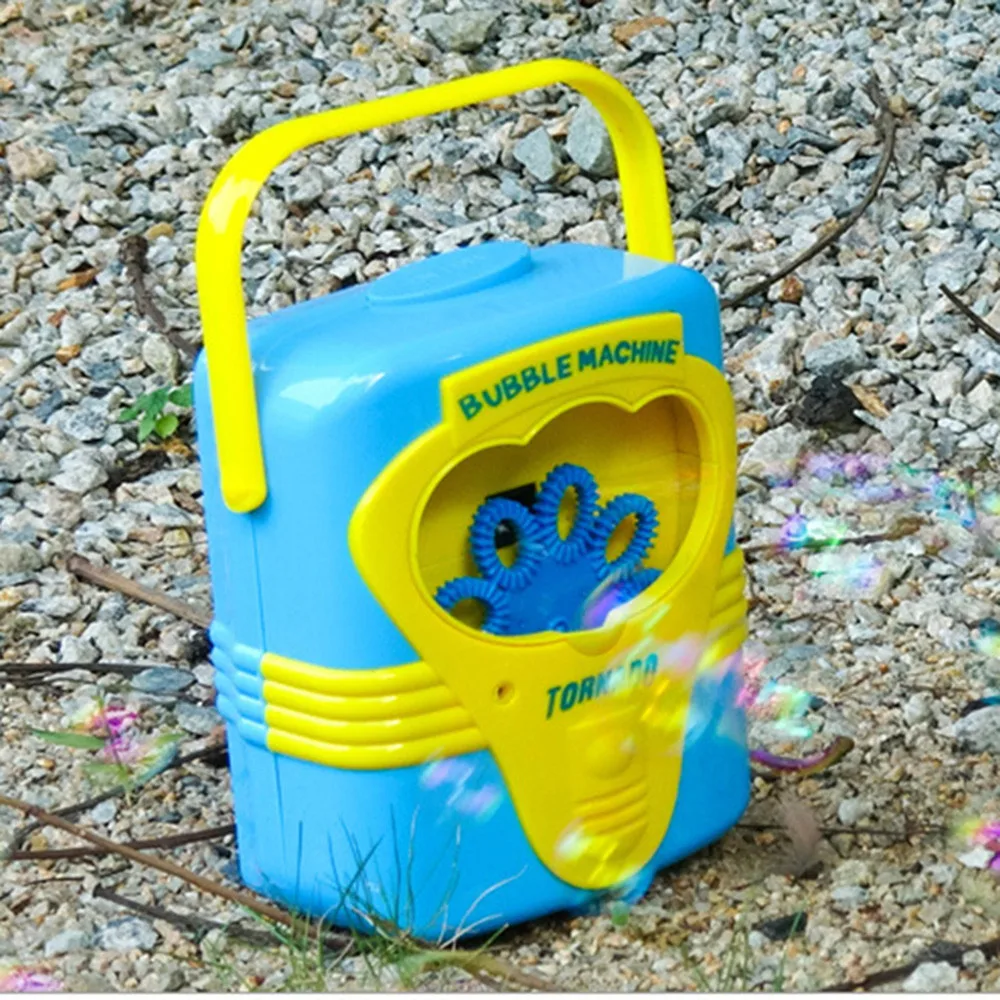

2 Styles Portable bubble machine Frog Seahorse Automatic Bubble Machine Blower wedding Maker Party Summer Outdoor Toy for Kids
