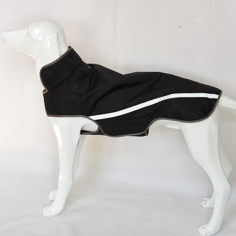 Amy Water Resistant Dog Jacket Safe Reflective Magic Sticker Dog Coat