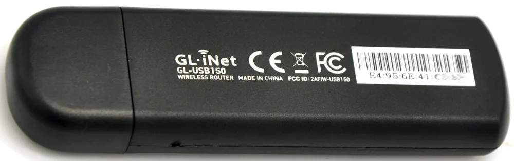 GL-USB150 Microuter 150 Мбит/с мини WiFi роутер Atheros AR9331 openvpn-роутер прошивка OpenWRT 64 МБ ram/16 Мб Flash USB источник питания