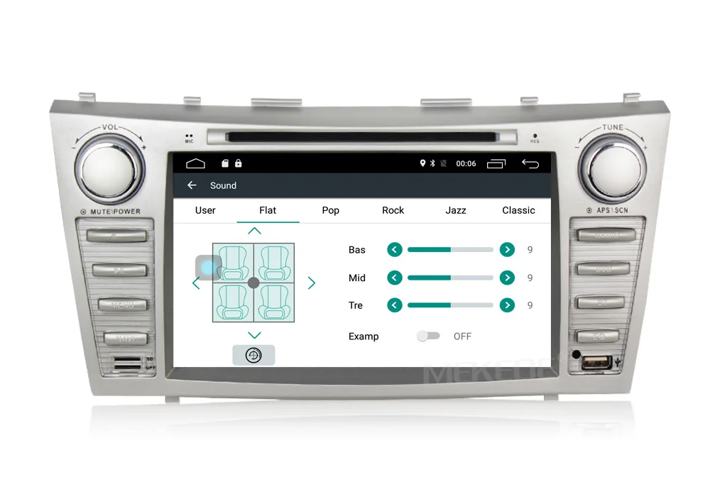 Top Free shipping!8inch 2din Android7.1 Car Gps DVD player for Toyota camry 2008-2011 audio vedio support 4G lte wifi BT SWC MIC 16