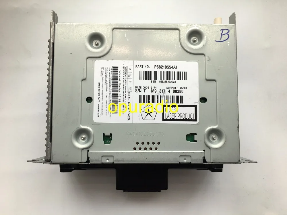Discount Opuradio CQ-UC03E4GXA CQ-ZC92E0GXD SINGLE CD DVD Player P6821055AI 68194571AD For Chrysler 300 car Navigation audio 1