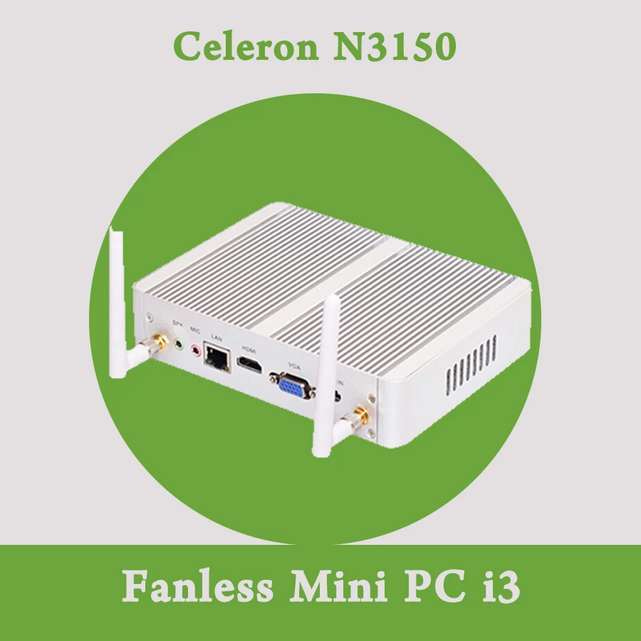 Mini PC Celeron N3150 Quad Core 1 6 2 08GHz VGA HDMI Cheapest Small Computer