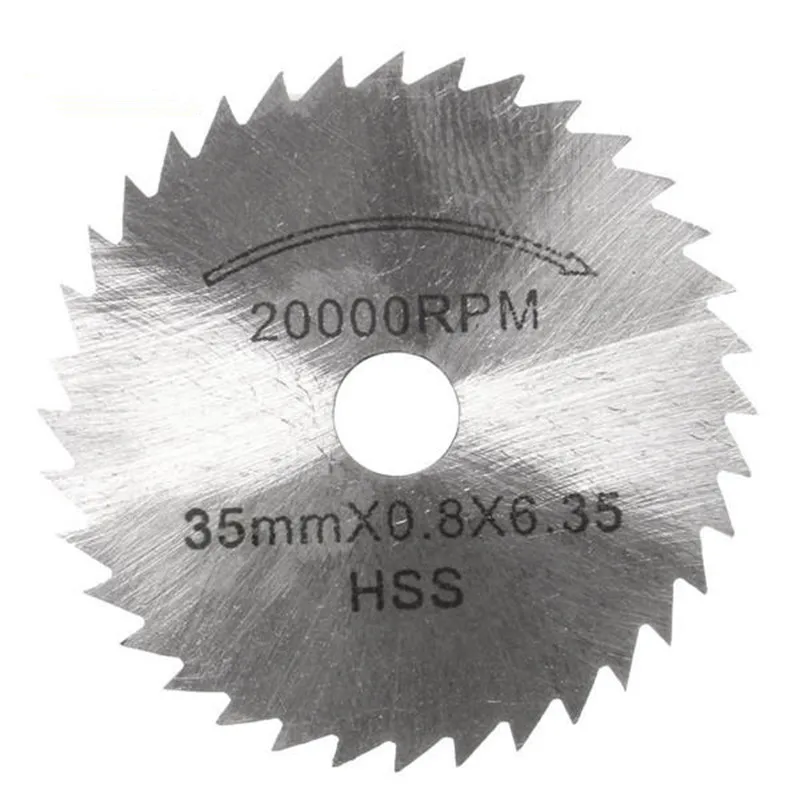 7 шт. Мини HSS круговой пилы роторный инструмент для Dremel металлический резак набор электроинструментов для резки древесины диски