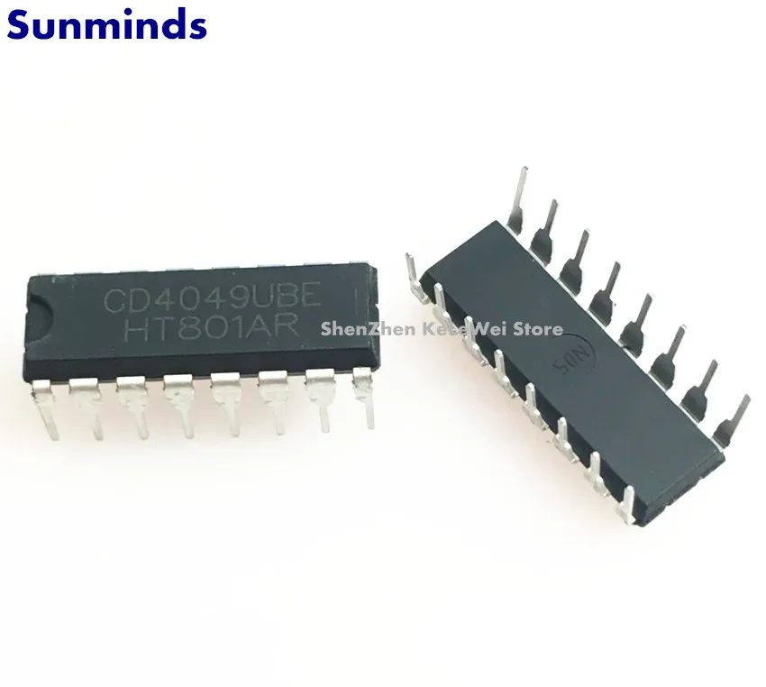 100pcs CD4049UBE CD4049 CD4049BE free shipping -in Replacement Parts ...