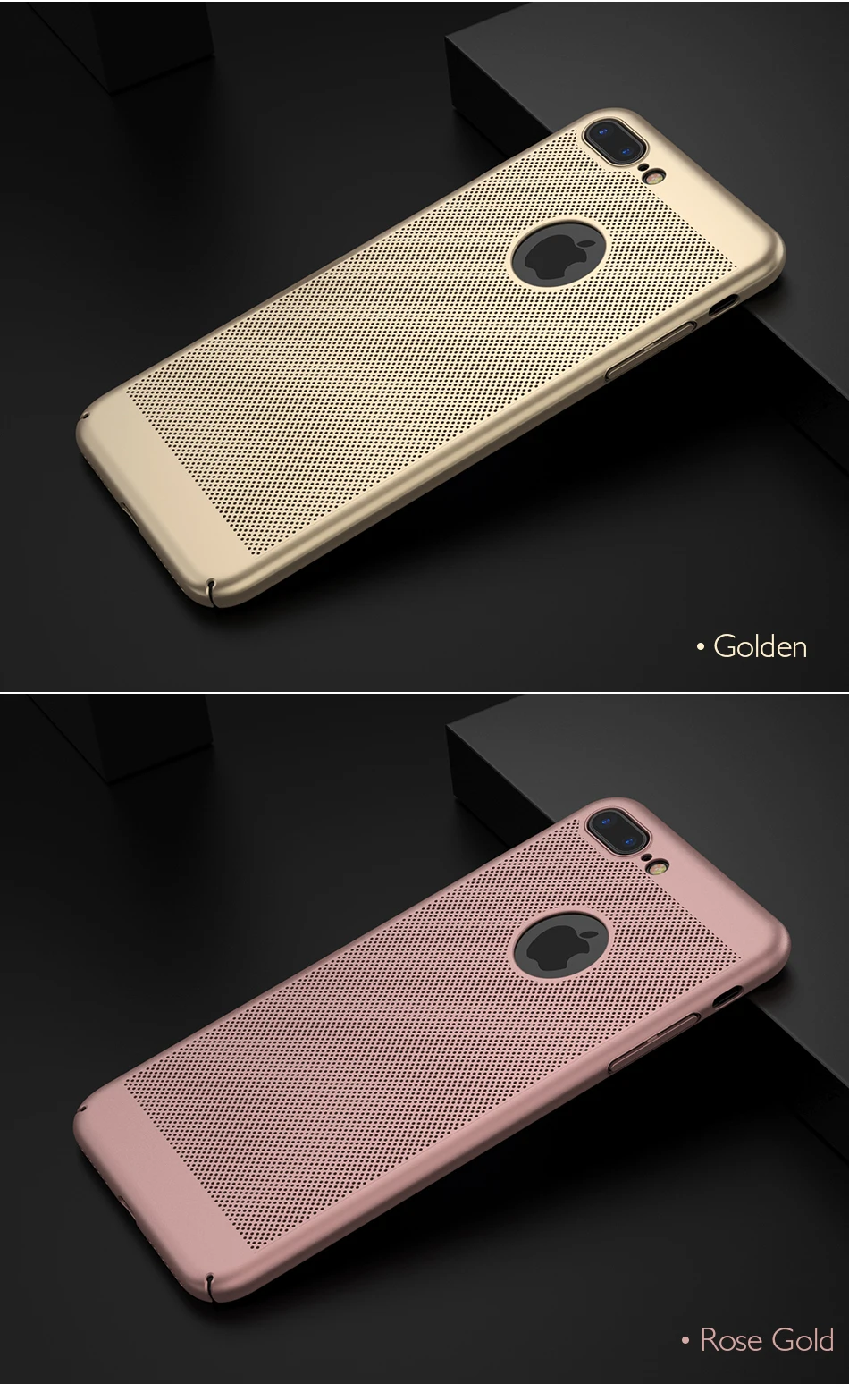 DOEES Phone Case For iPhone 7 6S 6 Plus 5 5S SE Cases Luxury Hollow Breathable Hard PC Cover For Samsung Galaxy S8 S8 Plus Case (11)