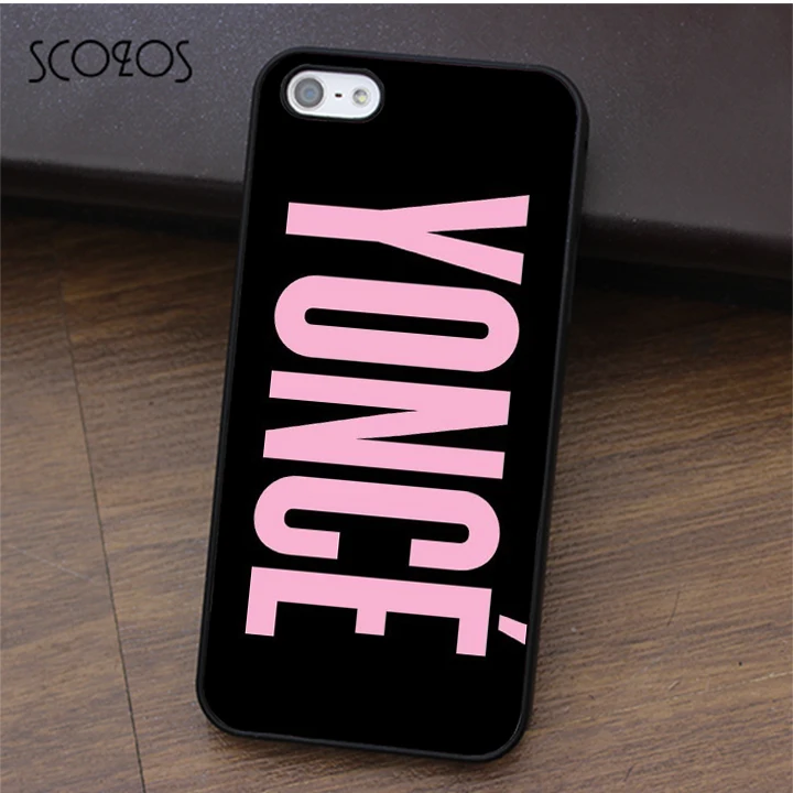 SCOZOS Beyonce Queen B Mrs Carter Yonce Pink phone case for iphone X 4
