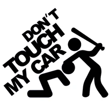 Don t Touch My Car Funny Vinyl font b Decal b font JDM Dub Euro