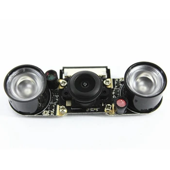

Smart Raspberry Pi Infrared Night Camera Module 5 Mp Wide Angle 130 Degree Fisheye Camera With Infrared Ir Sensor Led Light