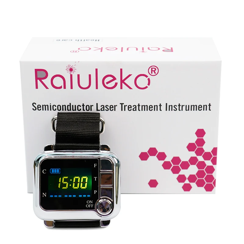 

Laser therapy watch Laser Therapy Device to Reduce high Blood Pressure,High Cholesterol/rhinitis/cholesterol/cerebral thrombosis