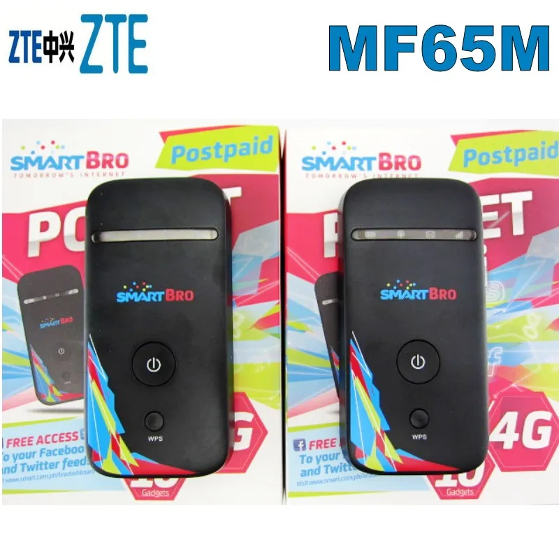 Лот из 10 шт. zte MF65M маршрутизатор-21 Мбит/с 3g беспроводной роутер