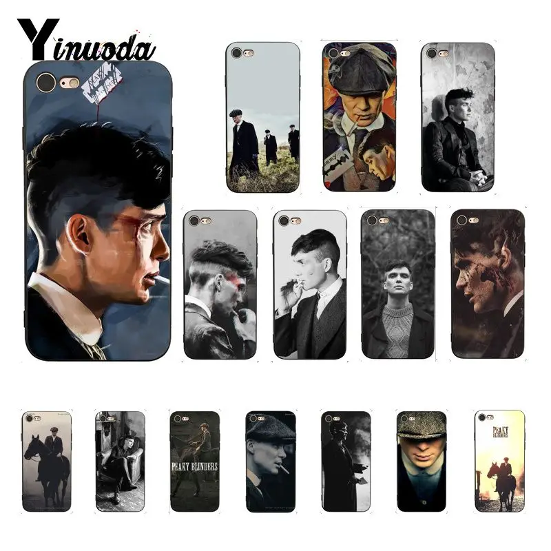 

Yinuoda Peaky Blinders Tv Custom Photo Soft Phone Case for iPhone 8 7 6 6S Plus X XS MAX 5 5S SE XR 10 Cover Fundas Capa