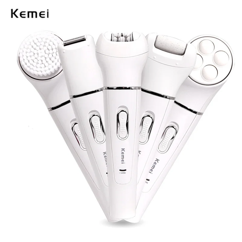 

Multifunctional Electric Epilator Depilatory Razor Painless Depilation Rechargeable Lady Beauty Set Cleanser Epilator Instrument