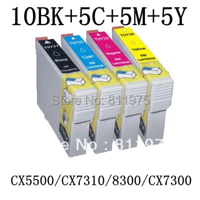 25PCS Free shipping T0731N T0734N compatible ink cartridge For EPSON Stylus  TX100/TX101/TX200/TX209/TX110/TX210/TX300F printer|cartridge  syringes|cartridge fillingink cartridge hp - AliExpress