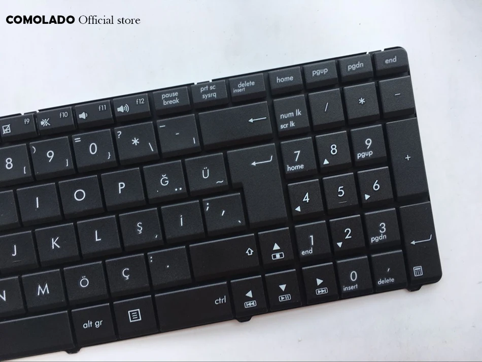 TR Turkish Keyboard For ASUS N53 N50 N53S N53SV K52F K53S K53SV K72F G73 Black Laptop Keyboard TR Layout (2)