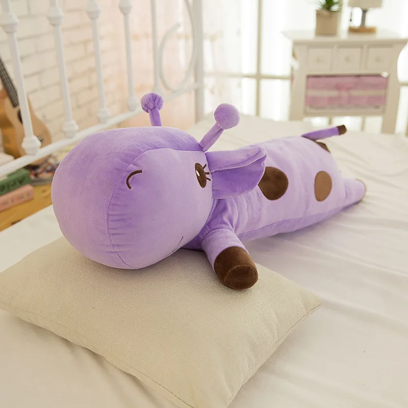 

Plush Lie Giraffe Pillow Stuffed Deer Plush Toy Nap Pillow for home decoration