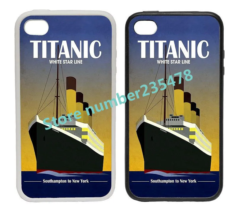Titanic white star line Protective Cover Case For iPhone 5C |