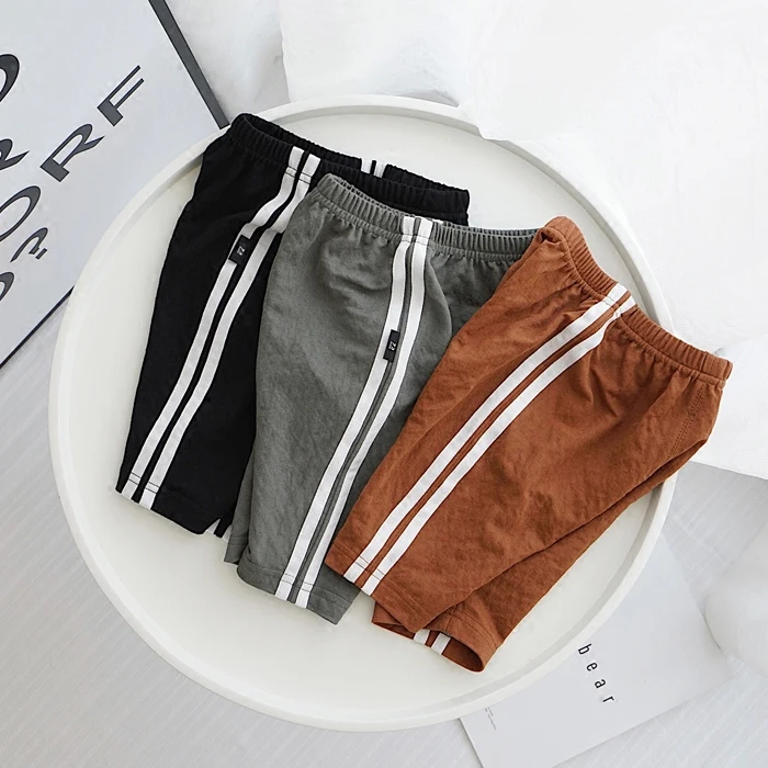 Boys children's clothing side two boys pants pants summer thin section wild children's baby pants Boys children's clothing side two boys pants pants summer thin section wild children's baby pants