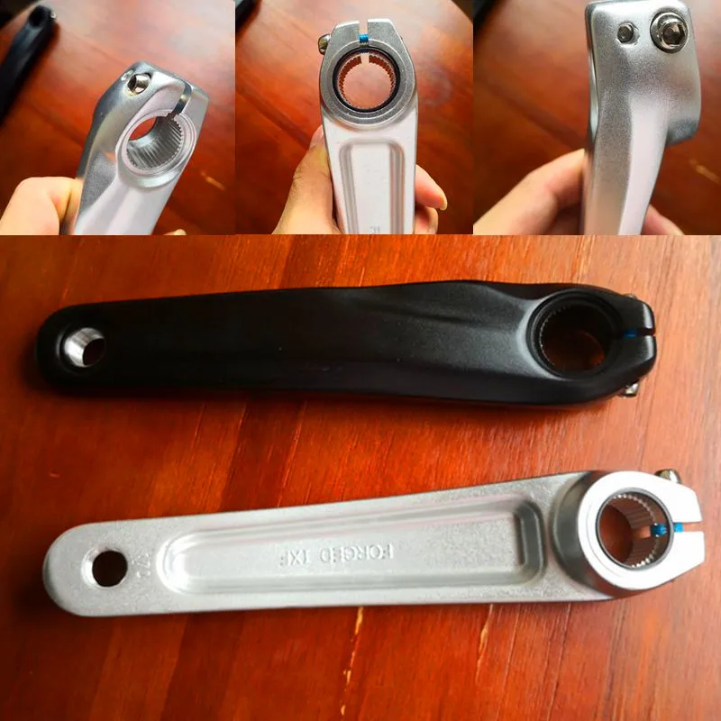 

1pcs Bike Crank Arm170mm Aluminum Alloy Hollow Bicycle Left Crank Arm forM590 M610 SLX XT Crankset