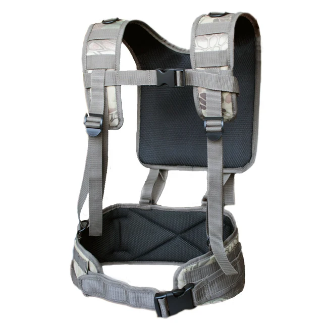 $US $12.19  Adjustable Military MOLLE PALS Tactical Waist Belt Wargame Camouflage VEST Outdoor