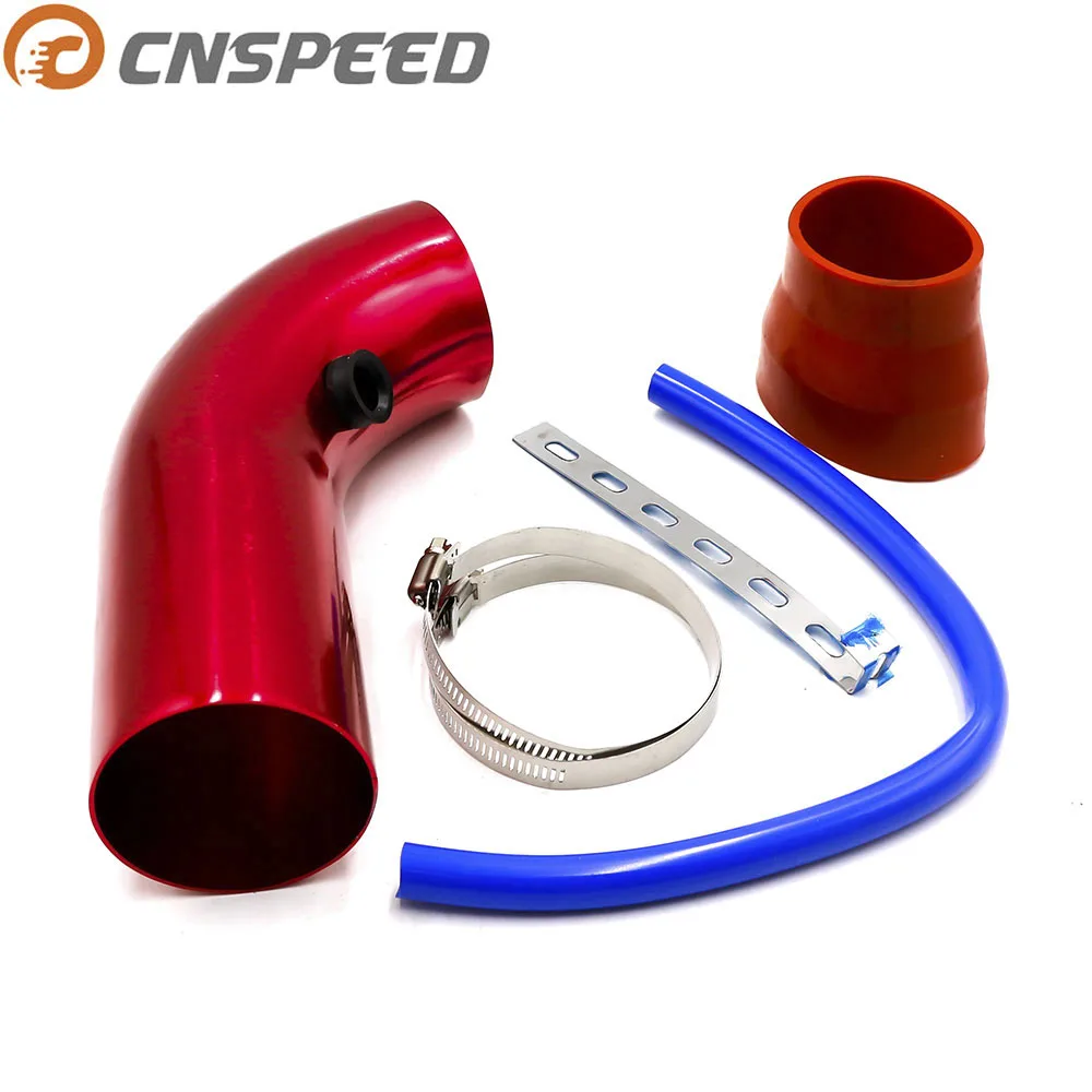 CNSPEED универсальные алюминиевые трубы для воздухозаборника система набор трубок