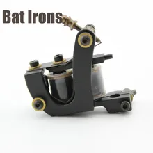 Тату фабрика-Премиум качество летучая мышь Утюги шейдер татуировочная машина для профессиональная татуировочная