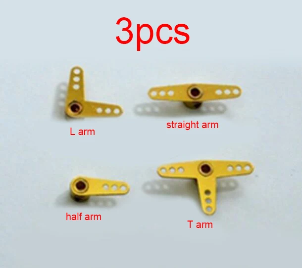 

3 Pieces 4mm Metal Rudder Steering Arm Servo Horn Link Rod Rocker Connecting Spare Parts For DIY RC Boat Model
