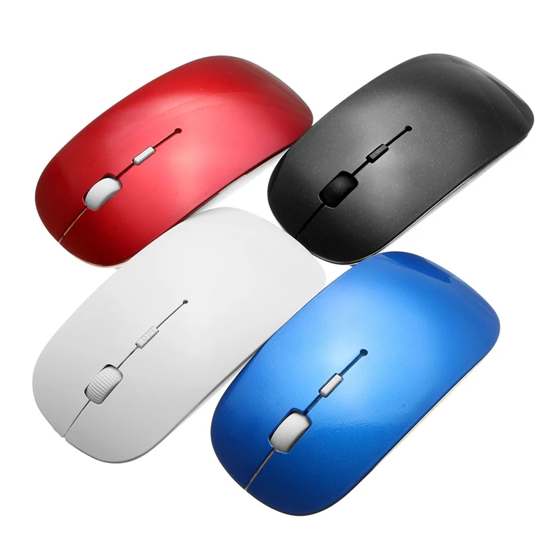 

NEW ! Colorful Slim Bluetooth 3.0 10m 1000-1800DPI Wireless Mouse for Windows Computer PC Laptop Android 3.1 + Tablet