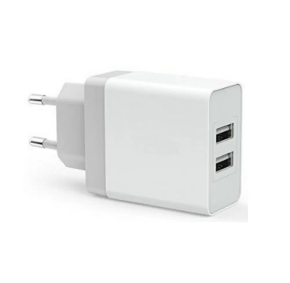 2 порта двойной USB зарядное устройство DC5V3.4A 17 Вт портативный мобильный телефон ЕС зарядное устройство s путешествия USB настенное зарядное устройство для iPhone samsung LG huawei