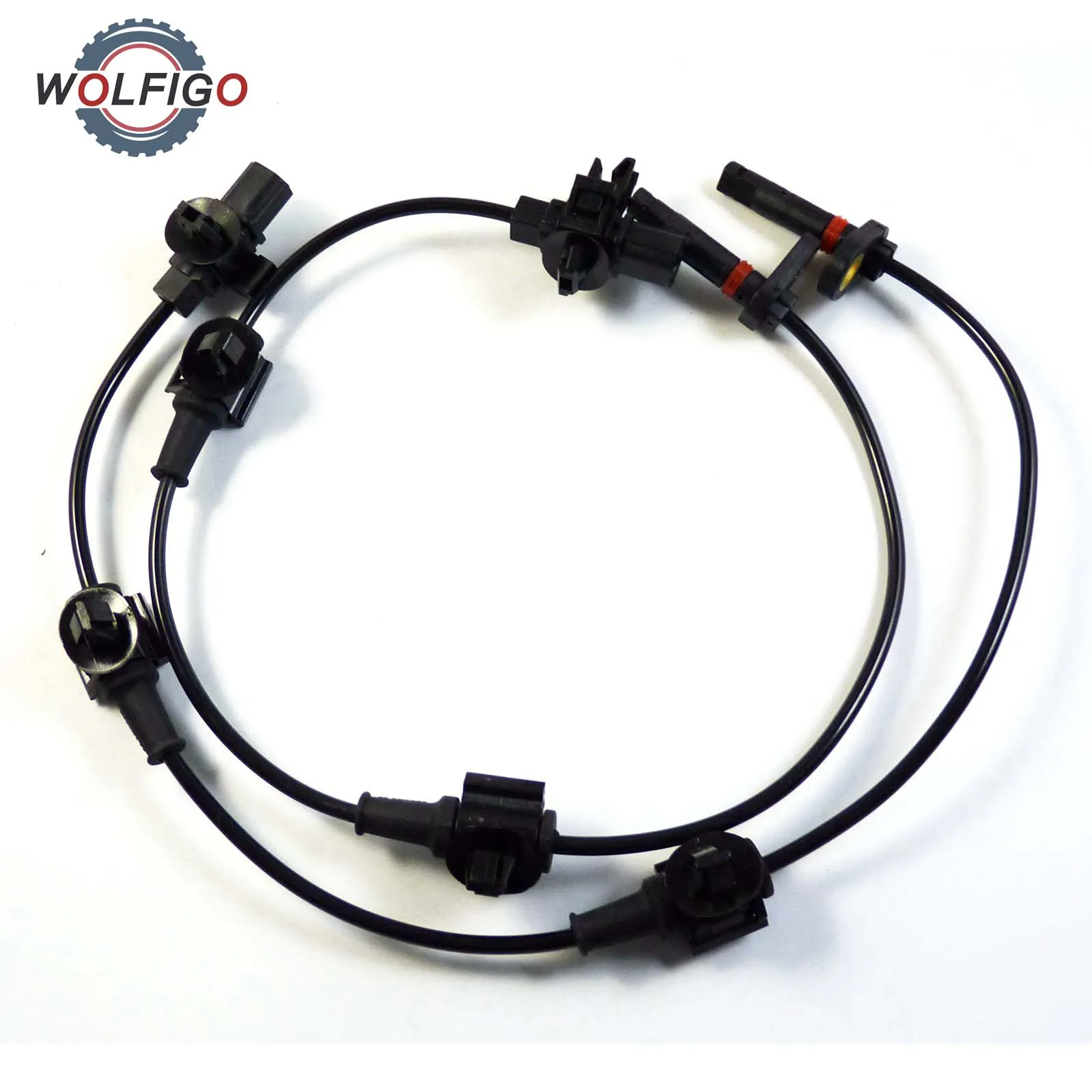 WOLFIGO 2pcs Pair ABS Wheel Speed Sensor Rear Left Right For Honda CRV