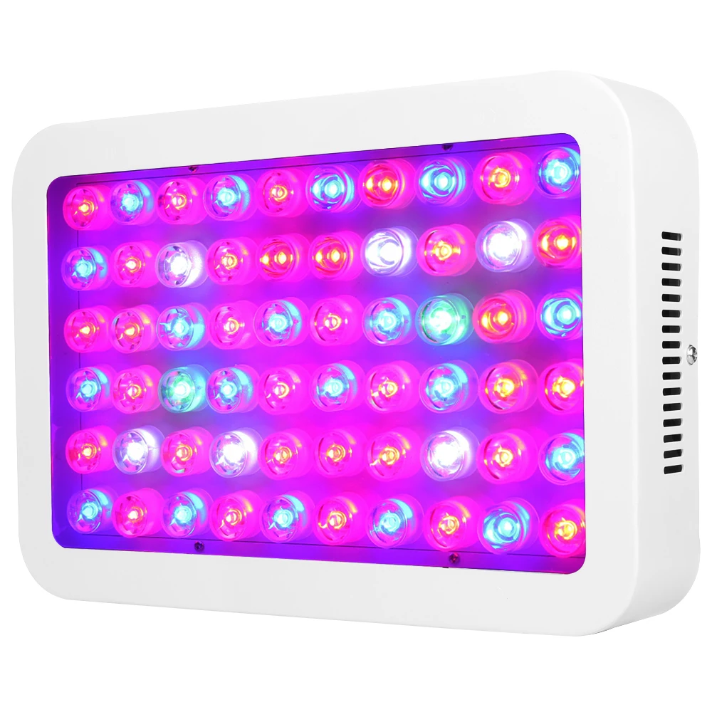 Dimmable LED GROW LIGHT Full Spectrum 60pcs LEDs for indoor Plants Grow