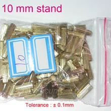 100 шт 10 мм латунная стойка/скоба/пробойник для камеры безопасности PCB модуль монтажная сборка