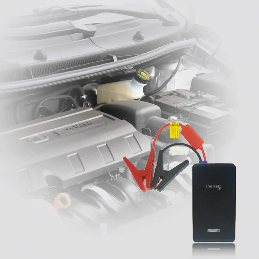Ihens5 Emergency Car Jump Starter Portable Booster Power Bank Battery Charger with EC5 plug for Automobile Phone and Motorcycle