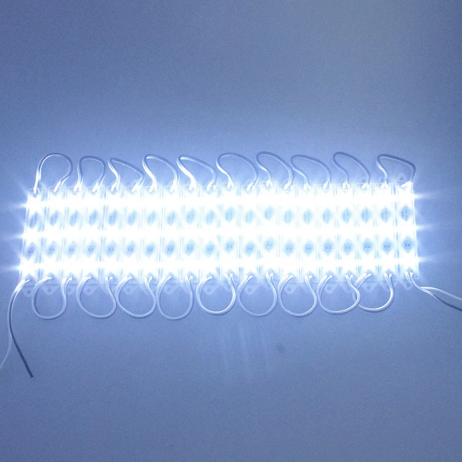 LED Module SMD 5050 3 LED DC12V Waterproof Storefront Strip Light Advertisement Sign Letter  Lamp Modules Lights White Color (7)