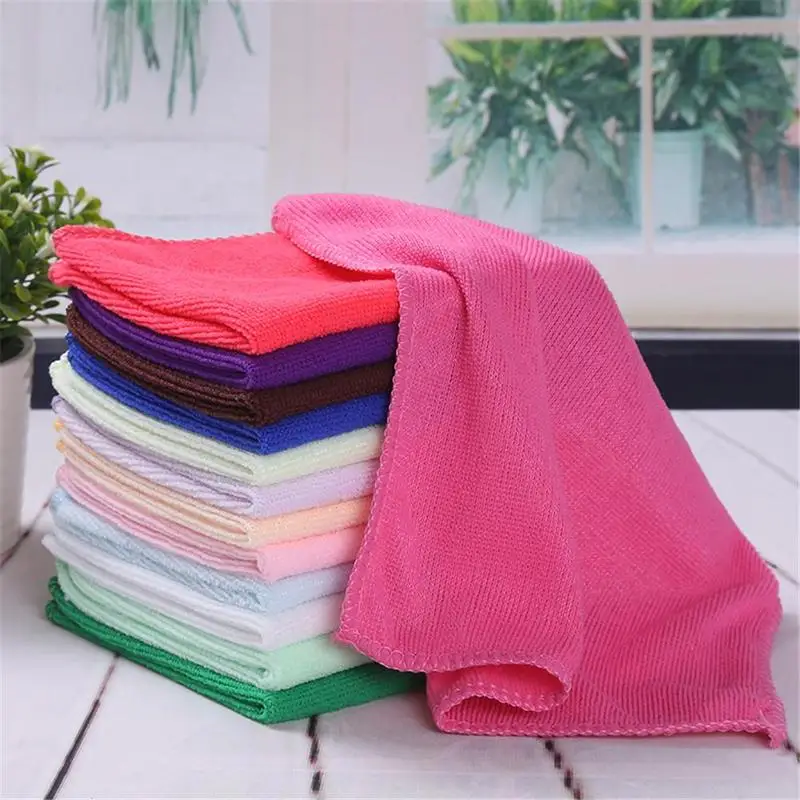 

30*70 Microfiber Towel Wholesale 30*70 Cleaning Towel Daily Labor Insurance Cleaning Cloth Absorbent Washing Window Kindergarten