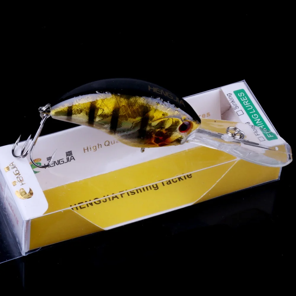 HENGJIA бренд кренкбейт рыболовные воблеры искусственные приманки бас 90 мм 13 г рыболовные приманки наживка - Цвет: 1