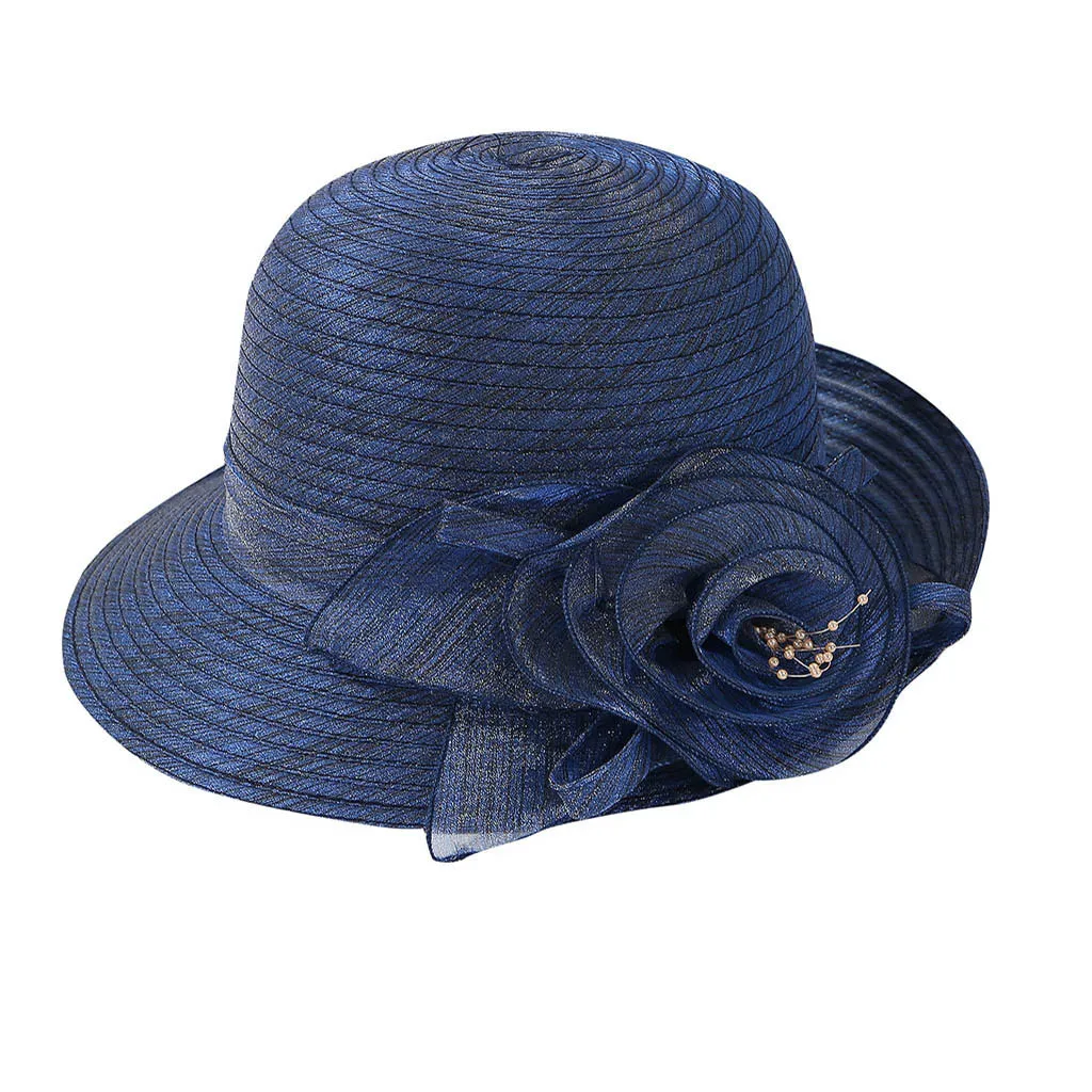 JAYCOSIN ведро шляпа органзы церкви Кентукки Дерби очарование Свадебный Чай Вечерние Свадебные шляпы для женщин