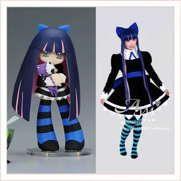 

Panty Stocking With Garterbelt Anarchy Stocking Dress Cosplay Costume Tailor-made[G544]
