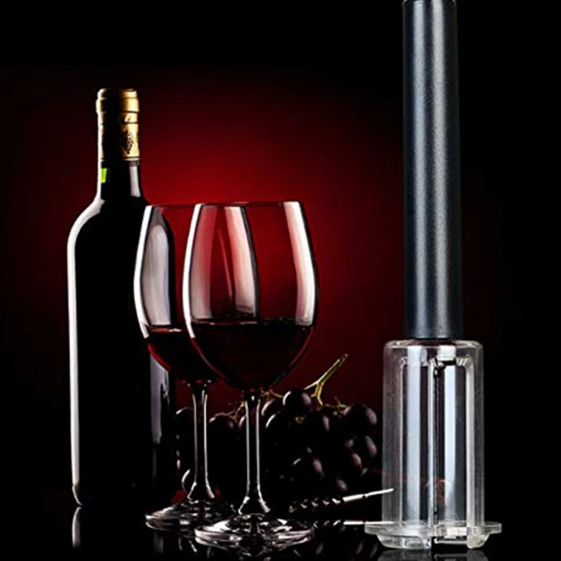 Нержавеющая сталь контактный тип бутылки насосы воздушного давления Тип открывалка для бутылок штопор пробковый инструмент красное вино открывалка