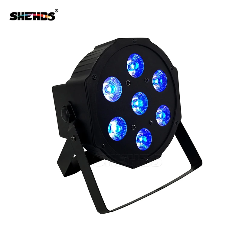 

Fast Shipping Super Bright LED Par RGB SlimPar Tri 7 LED Stage Wash Lighting for Wedding Concert Parties DJ